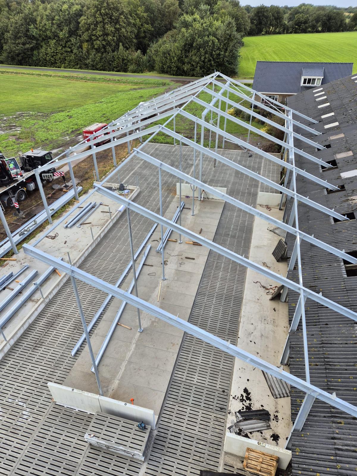 Stal uitbereiding Basse 2024